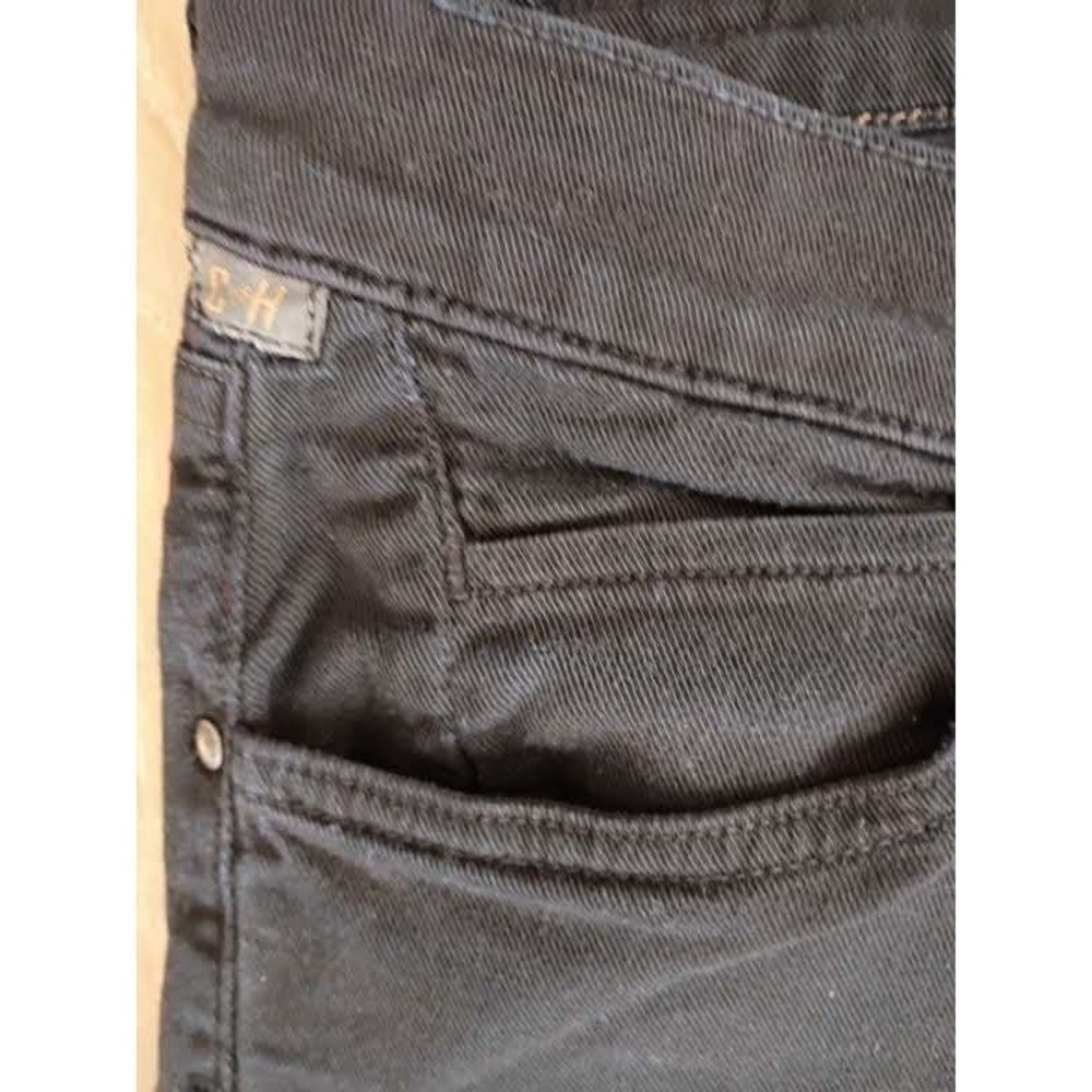 Citizens of Humanity Slim Straight Black Jeans Mens 29x29 Made in USA - Picture 3 of 12